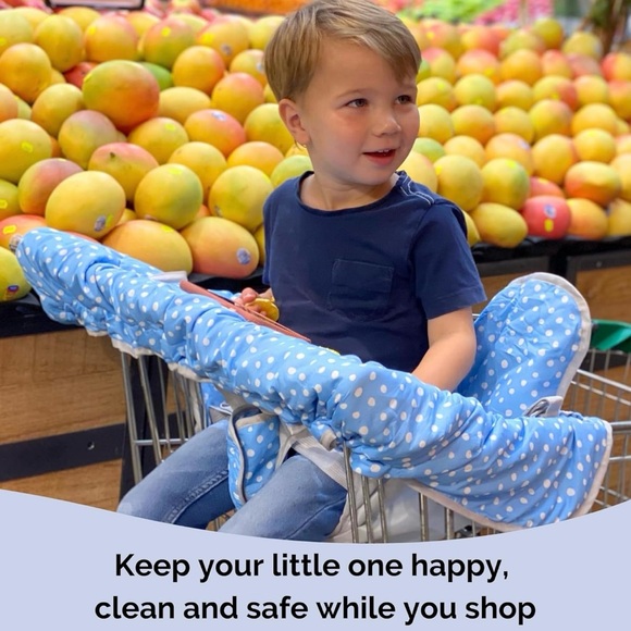 Dinosaur Print Shopping Cart/Highchair Cover - Picture 5 of 5